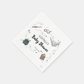 Harry-Potter-Baby-Shower-Servietten Serviette (Ecke)