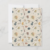 HARRY POTTER™ Baby Shower Time Kapsel Hinweis Mitteilungskarte (Rückseite)