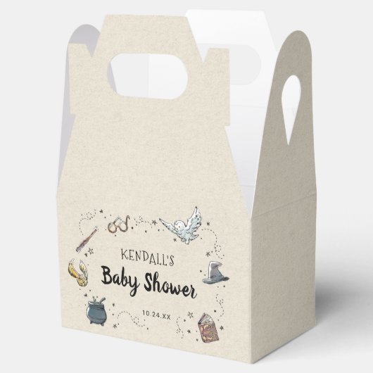 HARRY POTTER™ Babydusche Geschenkschachtel (Geöffnet)