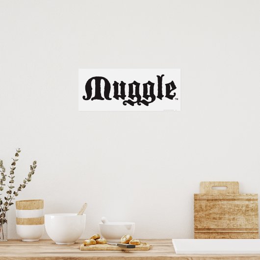 Harry Potter-Bann | Muggle Poster (Küche)
