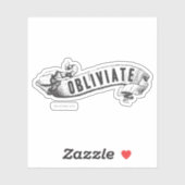 Harry Potter-Bann | Obliviate Aufkleber (Blatt)