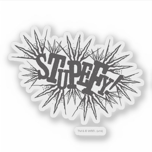 Harry Potter-Bann | Stupefy! Aufkleber (Vorderseite)