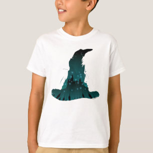 Harry Potter Battle Of Hogwarts Wizard Hat T-Shirt