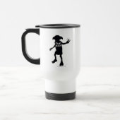 Harry Potter | "Befreie Dobby" Silhouetten-Typogra Reisebecher (Links)