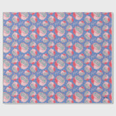 HARRY POTTER™ Birthday Cake Pattern Geschenkpapier (Flach)