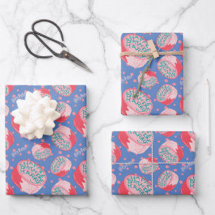 HARRY POTTER™ Birthday Cake Pattern Geschenkpapier Set