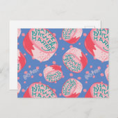 HARRY POTTER™ Birthday Cake Pattern Postkarte (Vorne/Hinten)