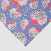 HARRY POTTER™ Birthday Cake Pattern Seidenpapier (Ausschnitt)