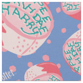 HARRY POTTER™ Birthday Cake Pattern Stoff (Nahaufnahme)