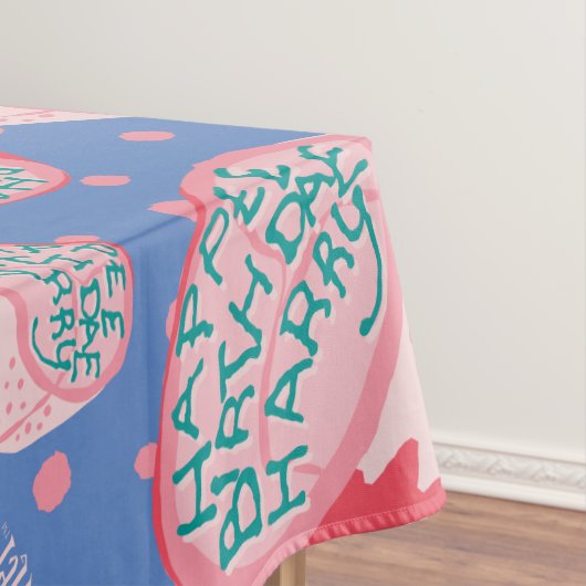 HARRY POTTER™ Birthday Cake Pattern Tischdecke (Beispiel)