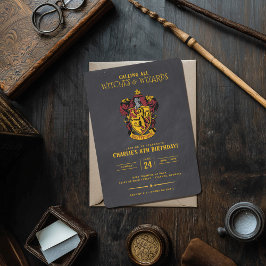Harry Potter Birthday | Grauffindor-Halbpension Einladung