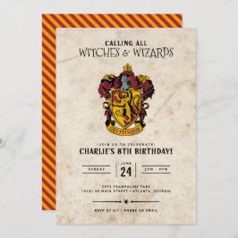 Harry Potter Birthday | Gryffindor Einladung