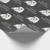 Harry Potter Birthday | Hedwig Chalkboard Geschenkpapier (Ecke)