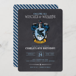 Harry Potter Birthday | Ravenclaw Chalkboard Einladung