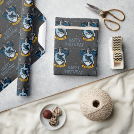 Harry Potter Birthday | Ravenclaw Chalkboard Geschenkpapier