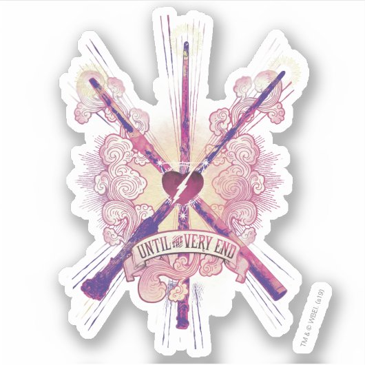 Harry Potter | Bis zum Ende Aufkleber (Vorderseite)