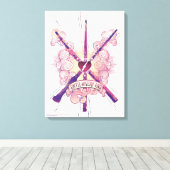 Harry Potter | Bis zum Ende Leinwanddruck (Insitu (Holzboden))