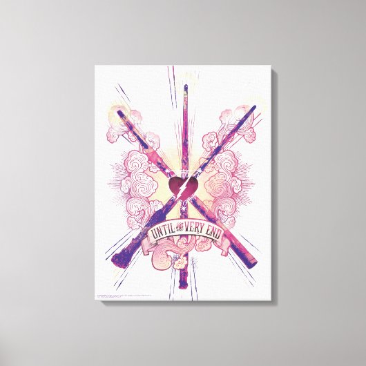 Harry Potter | Bis zum Ende Leinwanddruck (Vorderseite)