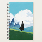 HARRY POTTER™ Blick auf Schloss HOGWARTS™ Planer (Vorderseite)