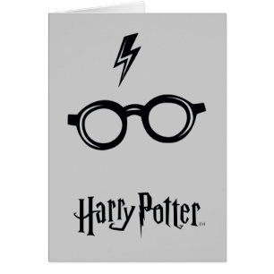 Harry Potter Blitz-Narbe und Brille