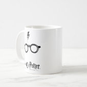 Harry Potter | Blitz-Narbe und Brille Kaffeetasse (Vorderseite Links)