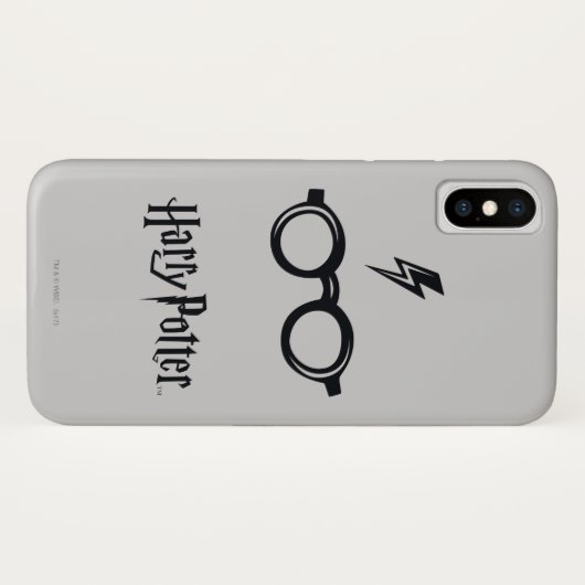 Harry Potter | Blitzspur und Brille Case-Mate iPhone Hülle (Rückseite (Horizontal))