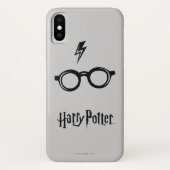 Harry Potter | Blitzspur und Brille Case-Mate iPhone Hülle (Rückseite)