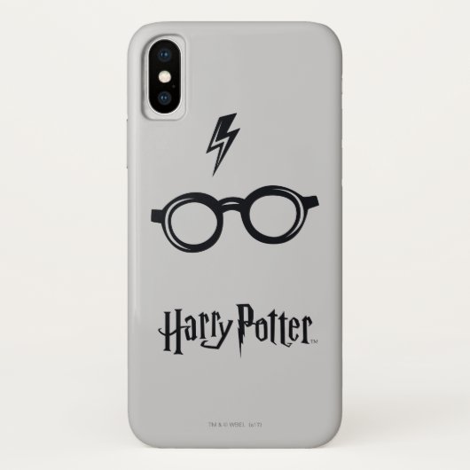 Harry Potter | Blitzspur und Brille Case-Mate iPhone Hülle (Rückseite)