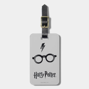 Harry Potter   Blitzspur und Brille Gepäckanhänger