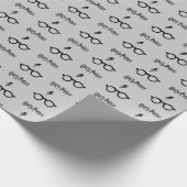 Harry Potter | Blitzspur und Brille Geschenkpapier (Ecke)