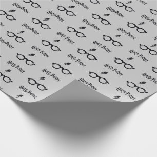 Harry Potter   Blitzspur und Brille Geschenkpapier