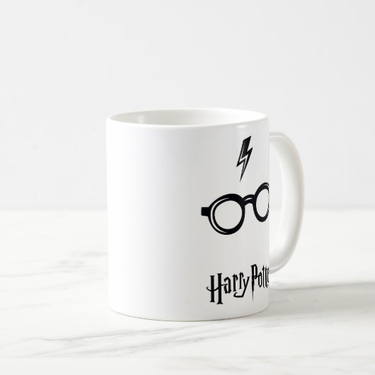 Harry Potter | Blitzspur und Brille Kaffeetasse (VorderseiteRechts)