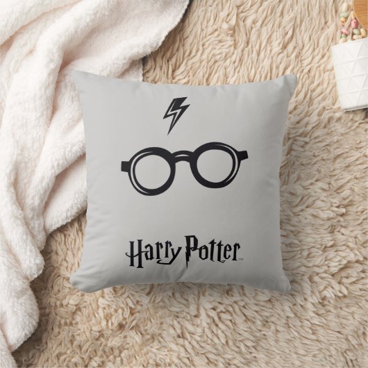 Harry Potter | Blitzspur und Brille Kissen (Decke)