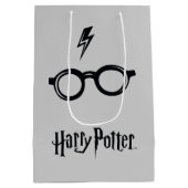 Harry Potter | Blitzspur und Brille Mittlere Geschenktüte (Rückseite)