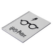 Harry Potter | Blitzspur und Brille Notizblock (Linke Seite)