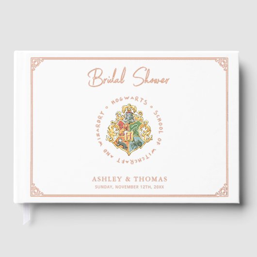 Harry Potter | Brautparty Guest Gift List Gästebuch (Vorderseite)