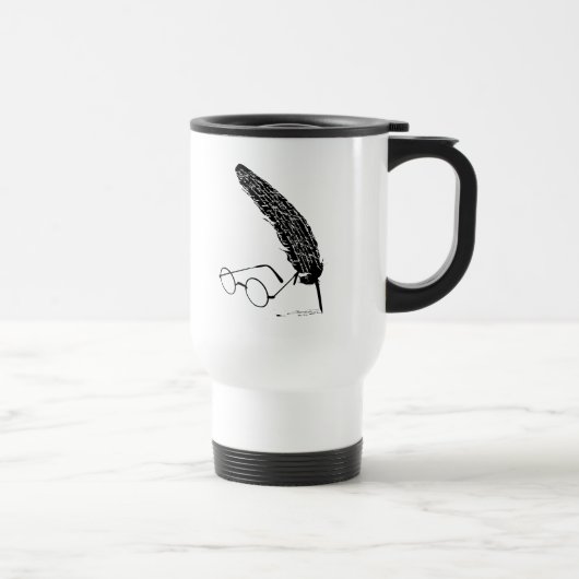 Harry Potter | Brille und Federhalter Reisebecher (Rechts)
