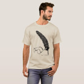Harry Potter | Brille und Federhalter T-Shirt (Vorne ganz)