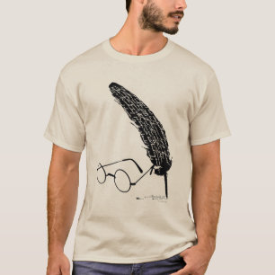 Harry Potter   Brille und Federhalter T-Shirt