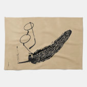 Harry Potter | Brille und Federkiel Geschirrtuch (Horizontal)