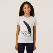 Harry Potter | Brille und Federkiel T-Shirt (Vorne ganz)