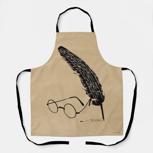 Harry Potter | Brille und Quill Schürze (Vorderseite)