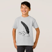 Harry Potter | Brille und Quill T-Shirt (Vorne ganz)