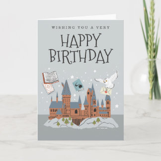 Harry Potter | Burg Hogwarts Geburtstag Karte