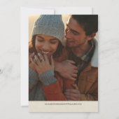 Harry Potter | Burg Hogwarts Save the Date Einladung (Rückseite)