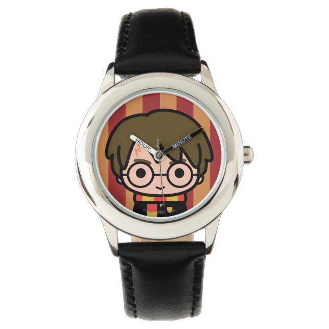 Harry Potter Cartoon Art Armbanduhr (Vorderseite)
