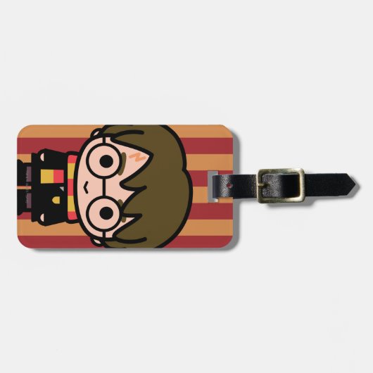 Harry Potter Cartoon Art Gepäckanhänger (Vorderseite horizontal)
