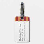 Harry Potter Cartoon Art Gepäckanhänger (Rückseite vertikal)