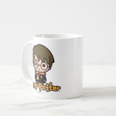 Harry Potter Cartoon Art Kaffeetasse (Vorderseite Links)