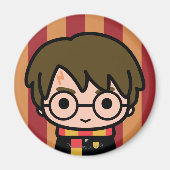 Harry Potter Cartoon Art Magnet (Vorne)